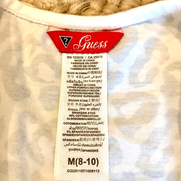 GUESS Girl’s Cheetah Print Dress - Picture 4 of 5